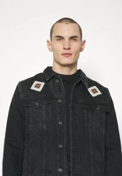 7 For All Mankind Denim Jacket - Black -Modern Classic Shoes Store d617a16bd3af4090a78e0884ab337106