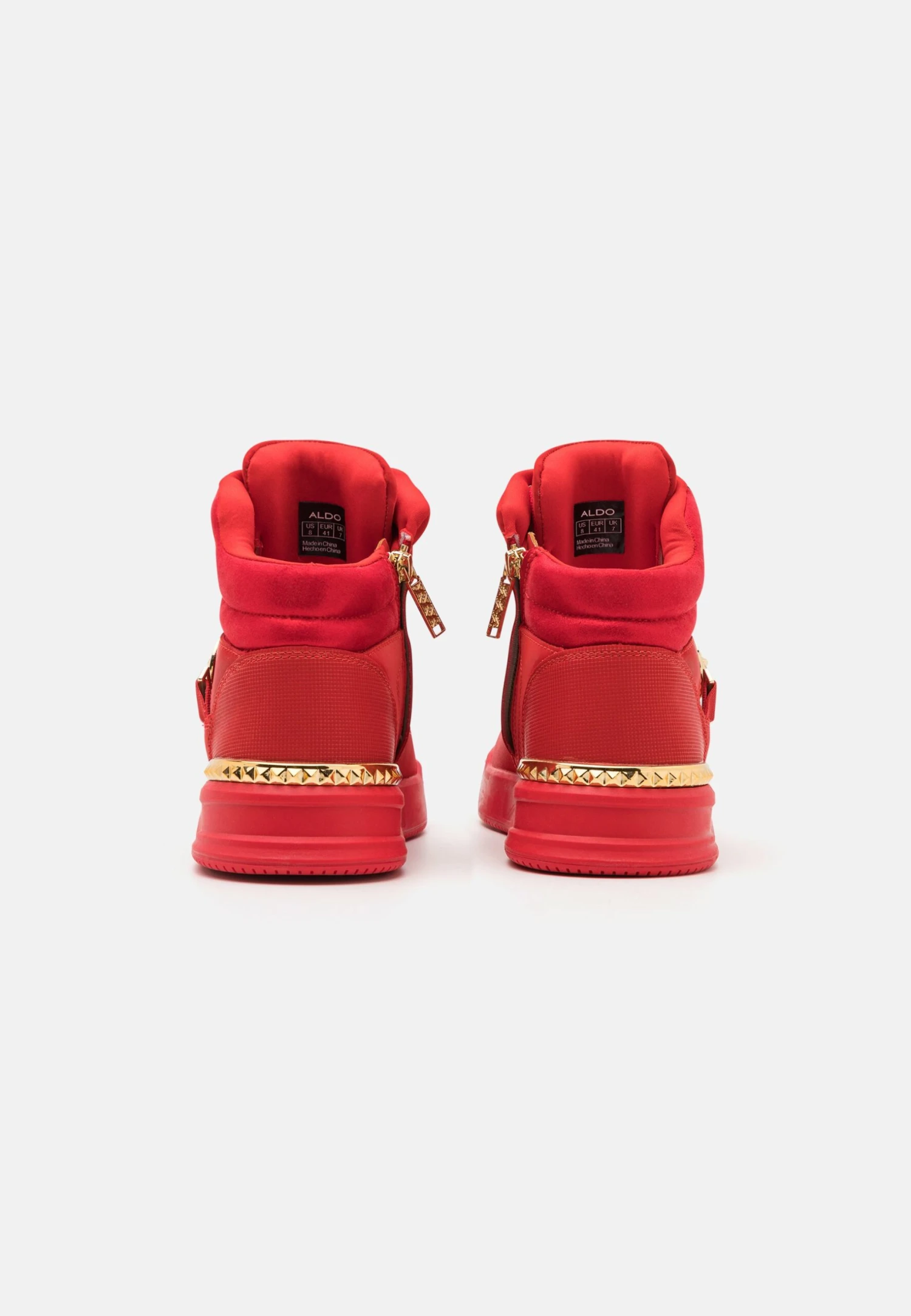 Aldo Leoncino - High-Top Trainers - Bright Red 3 Aldo Leoncino - High-Top Trainers - Bright Red - Image 3