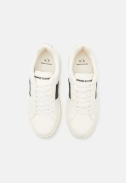 Armani Exchange Trainers - Off White/deep Navy 11 Armani Exchange Trainers - Off White/deep Navy -Modern Classic Shoes Store d7657bba2dbb4a30a23d93c3e9cae175