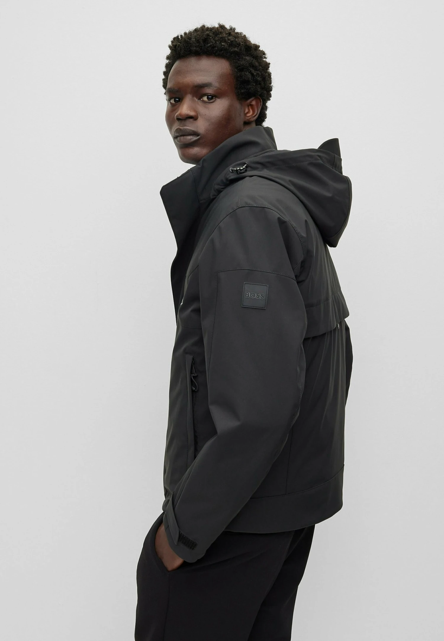 Boss Callero7 P - Light Jacket - Black One 3 Boss Callero7 P - Light Jacket - Black One - Image 3