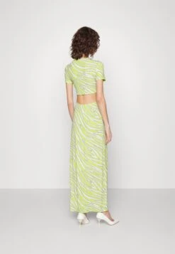 MICHAEL Michael Kors Zebra Oring - Maxi Dress - Limeade -Modern Classic Shoes Store d7ab85cb10954bdc9a310b6f07ae7bd7