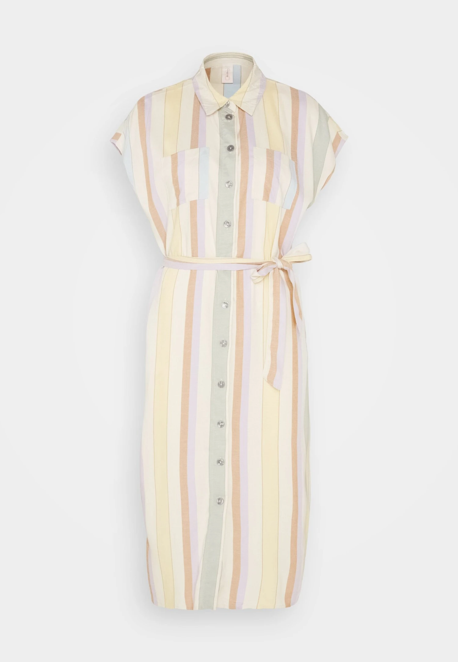 ONLY Tine Hannover- Shirt Dress - Whitecap/Gray/Clear Sky/Purple/Rose/Sundress 5 ONLY Tine Hannover- Shirt Dress - Whitecap/Gray/Clear Sky/Purple/Rose/Sundress - Image 5