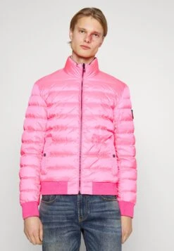 BELSTAFF Reversible Flash Circuit Jacket - Down Jacket - Granite Grey/Neon Pink -Modern Classic Shoes Store d9ff4fad078843d899b3cdda4e725450