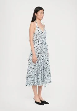 RHEA DRESS PRINTED - Day Dress - Frost/black -Modern Classic Shoes Store da25b2b4f9c84d78b29fc2999aede781