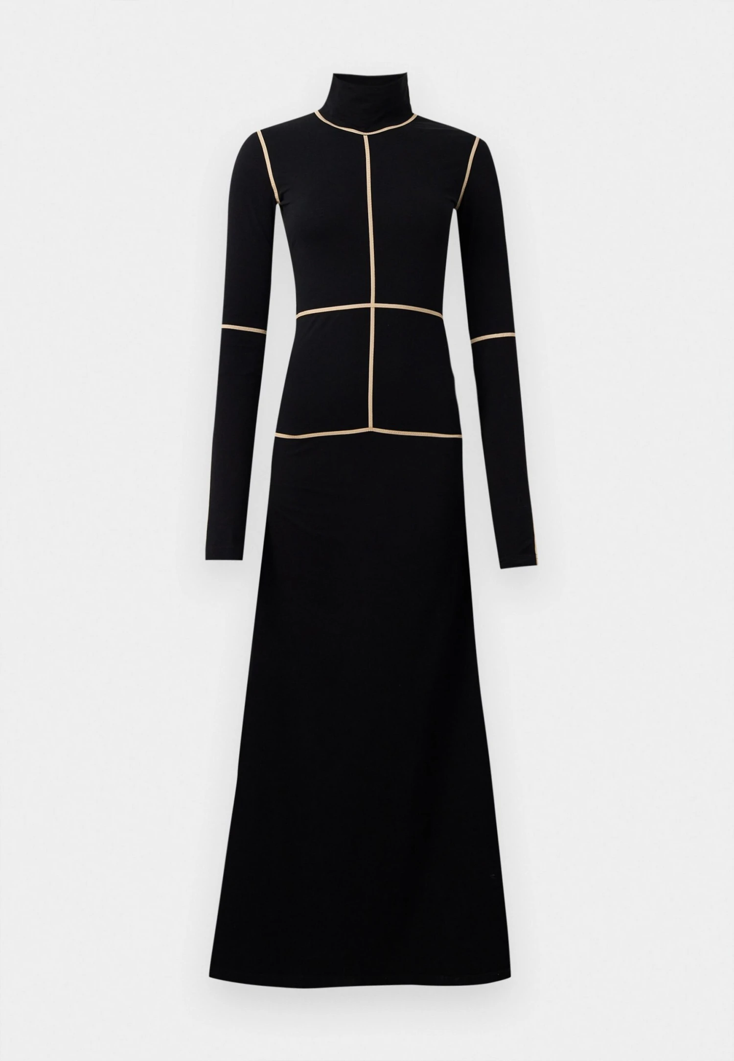 MM6 Maison Margiela MAXI DRESS - Maxi Dress - Black 6 MM6 Maison Margiela MAXI DRESS - Maxi Dress - Black - Image 6