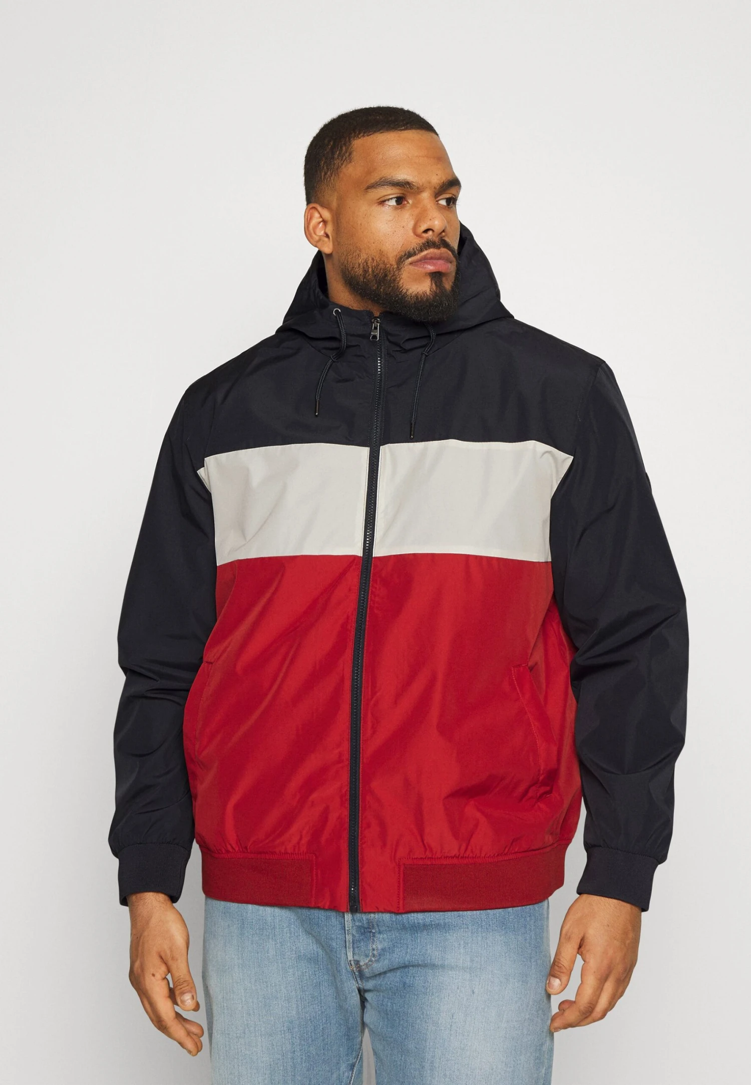 Only & Sons Onsgavin Life Hood Jacket - Summer Jacket - Dark Navy 1 Only & Sons Onsgavin Life Hood Jacket - Summer Jacket - Dark Navy