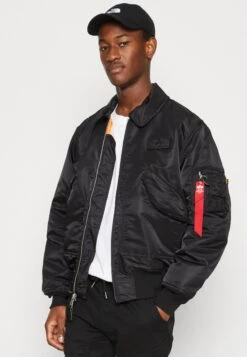 Alpha Industries Patch - Bomber Jacket - Black -Modern Classic Shoes Store dc5d266062db46ee88f6cc0058f0d770