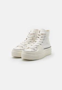 Converse Chuck Taylor All Star Construct Unisex - High-Top Trainers - Vintage White/Black/Egret 11 Converse Chuck Taylor All Star Construct Unisex - High-Top Trainers - Vintage White/Black/Egret -Modern Classic Shoes Store dcd44bb764bc43bb817e886f2ec32586