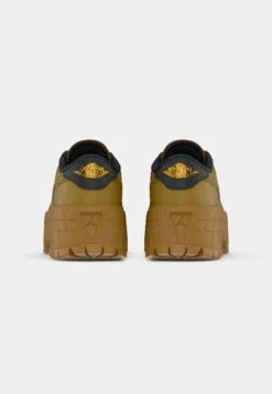 AIR JORDAN 1 BROOKLYN - Trainers - Golden Harvest/wheat/dark Brown/anthracite/vivid Sulfur/team Red -Modern Classic Shoes Store dcf1decca69b4ce3b23c10f88b57b5a9