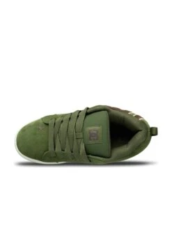 DC SHOES COURT GRAFFIK UNISEX - Trainers - Olive/offwhite -Modern Classic Shoes Store ddc3f2e6af9e4ed19e92b7173a1f7f9c