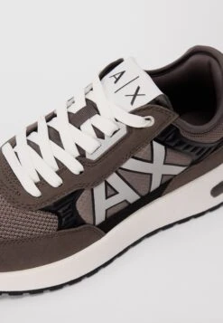 Armani Exchange DUSSELDORF - Trainers - Dark Gull Gray/driftwood/black -Modern Classic Shoes Store de060fb9e3ef46f99ebf19b4982e1988