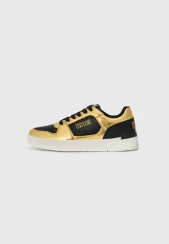 Versace Jeans Couture FONDO STARLIGHT - Trainers - Black/gold-coloured