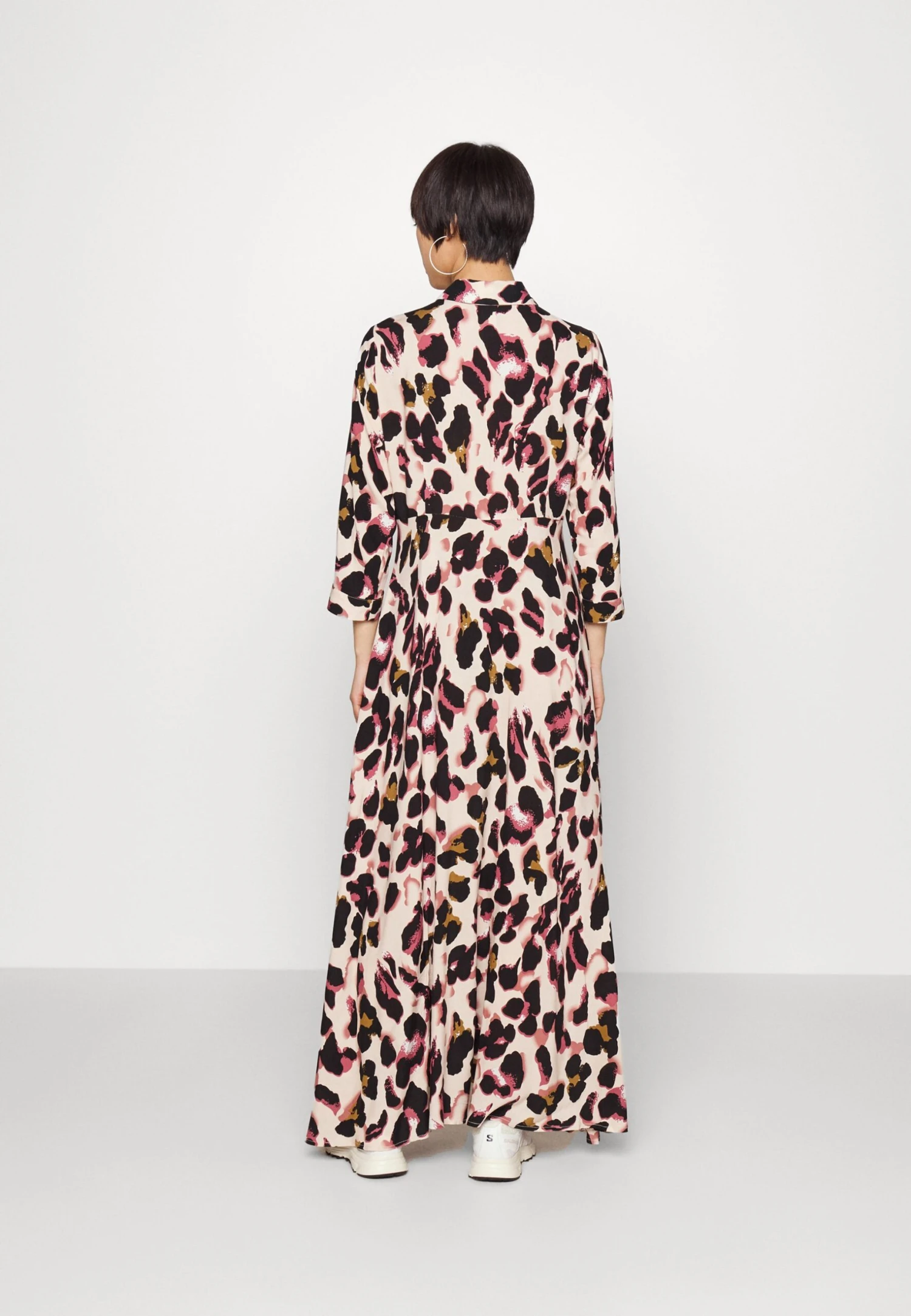 Yassavanna Long Shirt Dress- Maxi Dress - Starterbox Mellow Rose 3 Yassavanna Long Shirt Dress- Maxi Dress - Starterbox Mellow Rose - Image 3