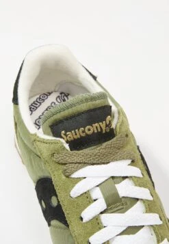 Saucony Jazz Original Vintage Unisex - Trainers - Olive/Black -Modern Classic Shoes Store df532376fbf34b078468f5af419c1868