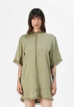 DAY Birger Et Mikkelsen DEWI - Day Dress - Sage Khaki