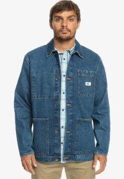 Quiksilver Legendary Worker - Denim Jacket - Medium Blue