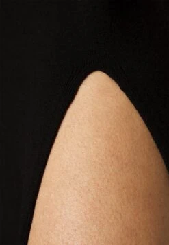 MICHAEL Michael Kors Easy Slit Midi - Day Dress - Black -Modern Classic Shoes Store e061439b18444824ab643c4238c98d25