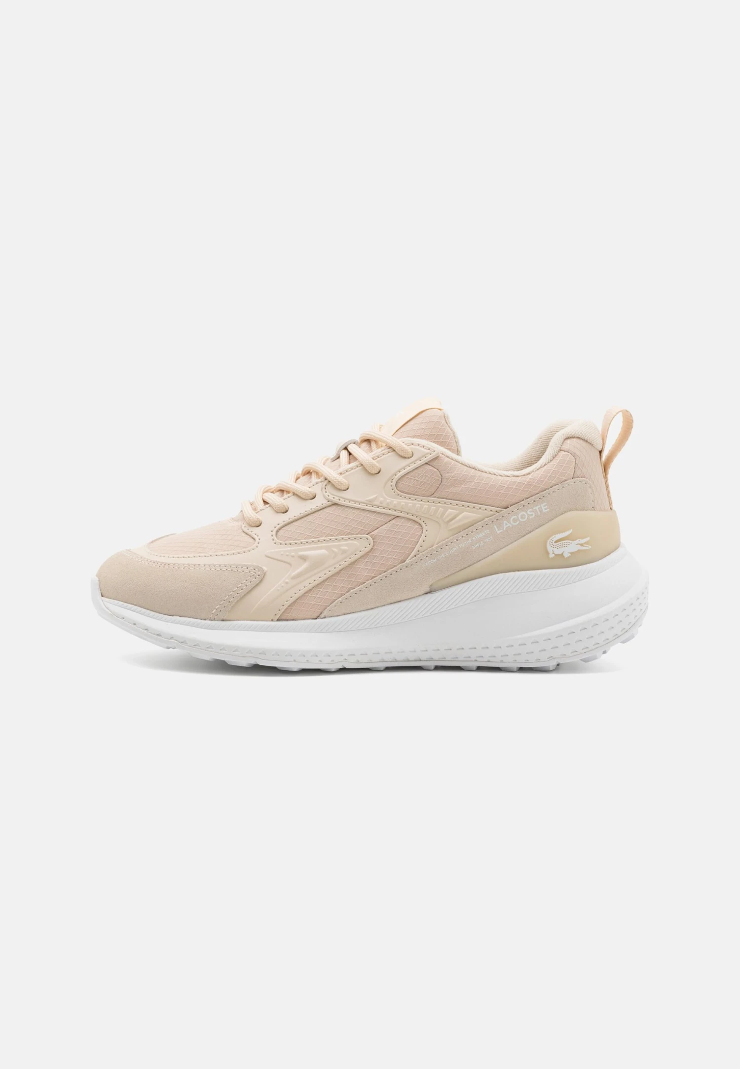 Lacoste L003 EVO - Trainers - Light Tan/white 1 Lacoste L003 EVO - Trainers - Light Tan/white