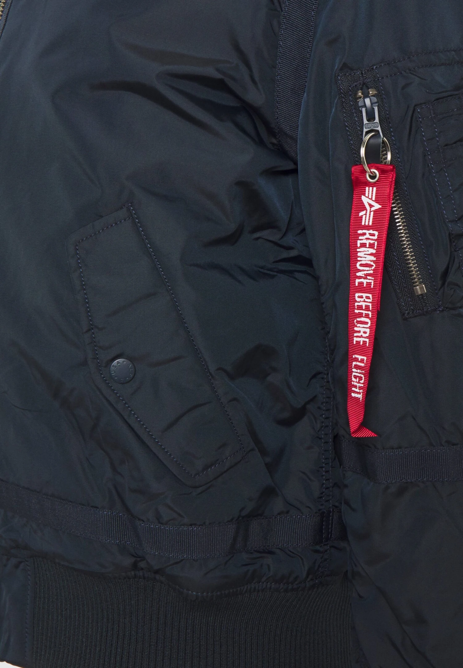 Alpha Industries Winter Jacket - Blue 3 Alpha Industries Winter Jacket - Blue - Image 3