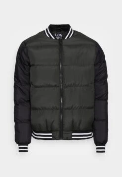 BRAVE SOUL Jarrow - Bomber Jacket - Khaki/Black