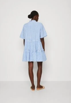 Stella Nova Halia Lue - Shirt Dress - Blue/Cream -Modern Classic Shoes Store e1725a9f8a9543f3bdfbfa8ea17a9b89