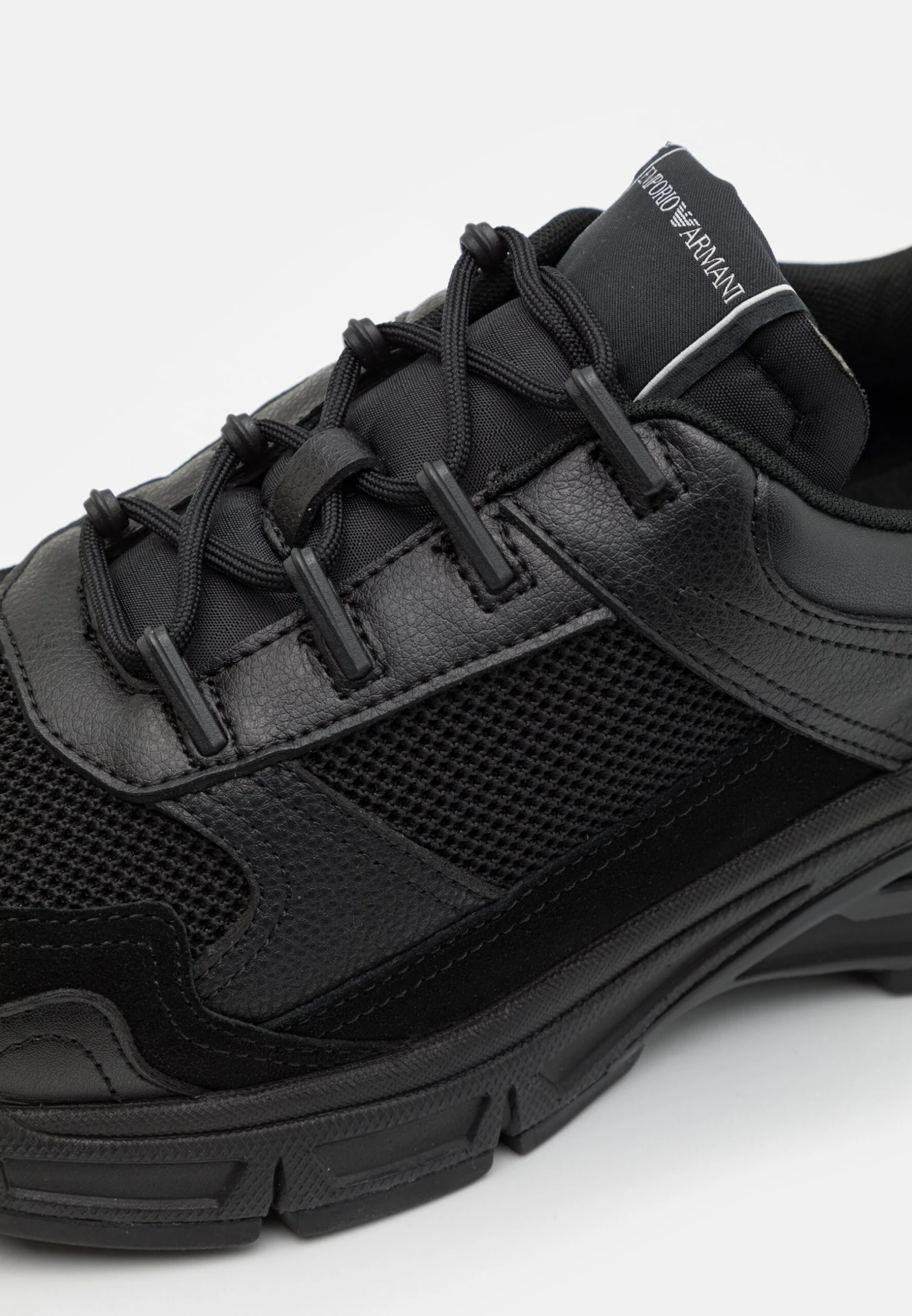 Emporio Armani Trainers - Full Black 6 Emporio Armani Trainers - Full Black - Image 6
