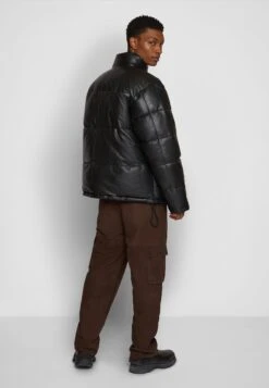 Denver Puffer - Leather Jacket - Black -Modern Classic Shoes Store e2a314168a9746bb9b654ab99e4925f5