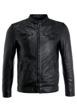 SERGE PARIENTE Tonic - Leather Jacket - Black -Modern Classic Shoes Store e2d690361e484e77aac05f0e9820a4c8