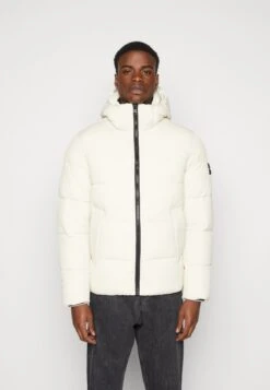 Calvin Klein Puffer Jacket - Winter Jacket - Stony Beige