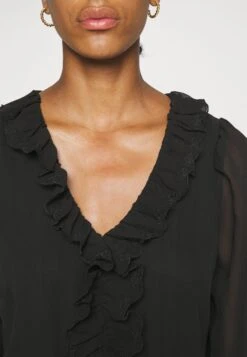 Vero Moda Tall Vmnola V Neck Short Dress - Day Dress - Black -Modern Classic Shoes Store e3c2780219584f32a9d7fdf223884448