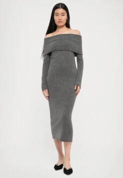 Marella ARGO - Jumper Dress - Grigio Melange -Modern Classic Shoes Store e402e3c9924b4bc5bb3d79f083e9979a