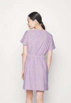 Vikawa Short Tie Belt Dress - Jersey Dress - Pastel Lilac 7 Vikawa Short Tie Belt Dress - Jersey Dress - Pastel Lilac -Modern Classic Shoes Store e42acbe799a14dec99f937c8da6eecfb