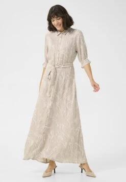 Kaffe KAMIRA - Maxi Dress - Feather Graychalk Print