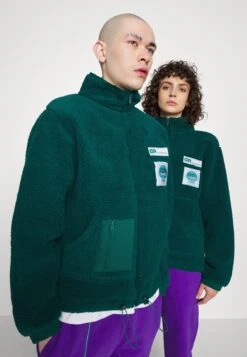 Denim Project Alex Unisex - Fleece Jacket - Green -Modern Classic Shoes Store e4f93121c4ac45acabb021d13b5a7108