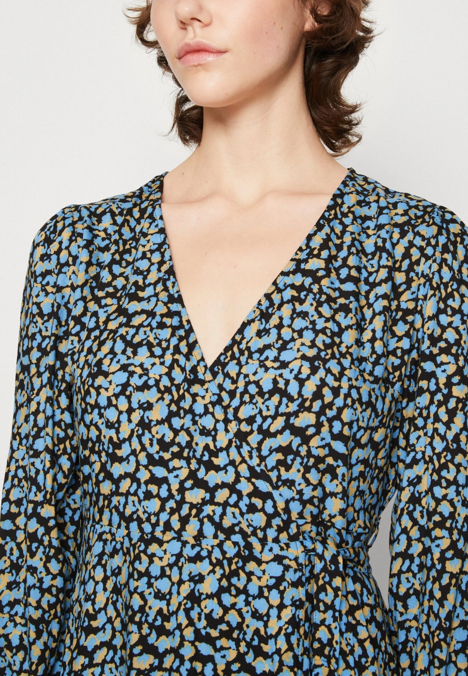 Pieces Pcnya Wrap- Day Dress - Black 6 Pieces Pcnya Wrap- Day Dress - Black - Image 6