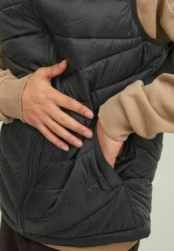 Jack & Jones Ehero Bodywarmer Hood - Waistcoat - Black 11 Jack & Jones Ehero Bodywarmer Hood - Waistcoat - Black -Modern Classic Shoes Store e6015ef1750b49faa27c88361e3b388e