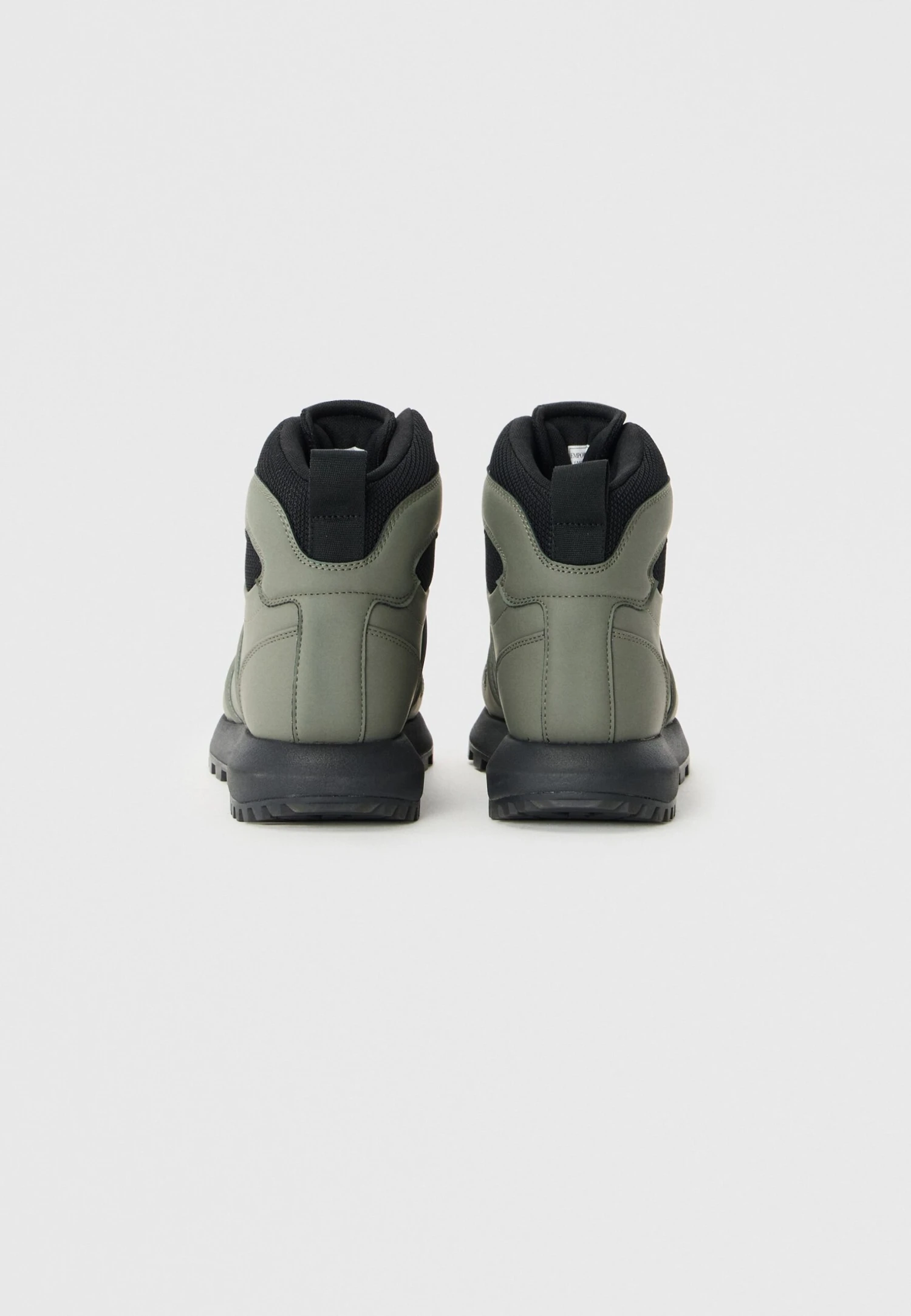 Emporio Armani DUSTY - High-top Trainers - Olive/black 3 Emporio Armani DUSTY - High-top Trainers - Olive/black - Image 3