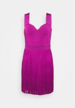 HERVE LEGER Fringe Ottoman Sweeheart Mini Dress - Shift Dress - Mulberry -Modern Classic Shoes Store e7d973fb7c134f6d99d83684a58b8fc1
