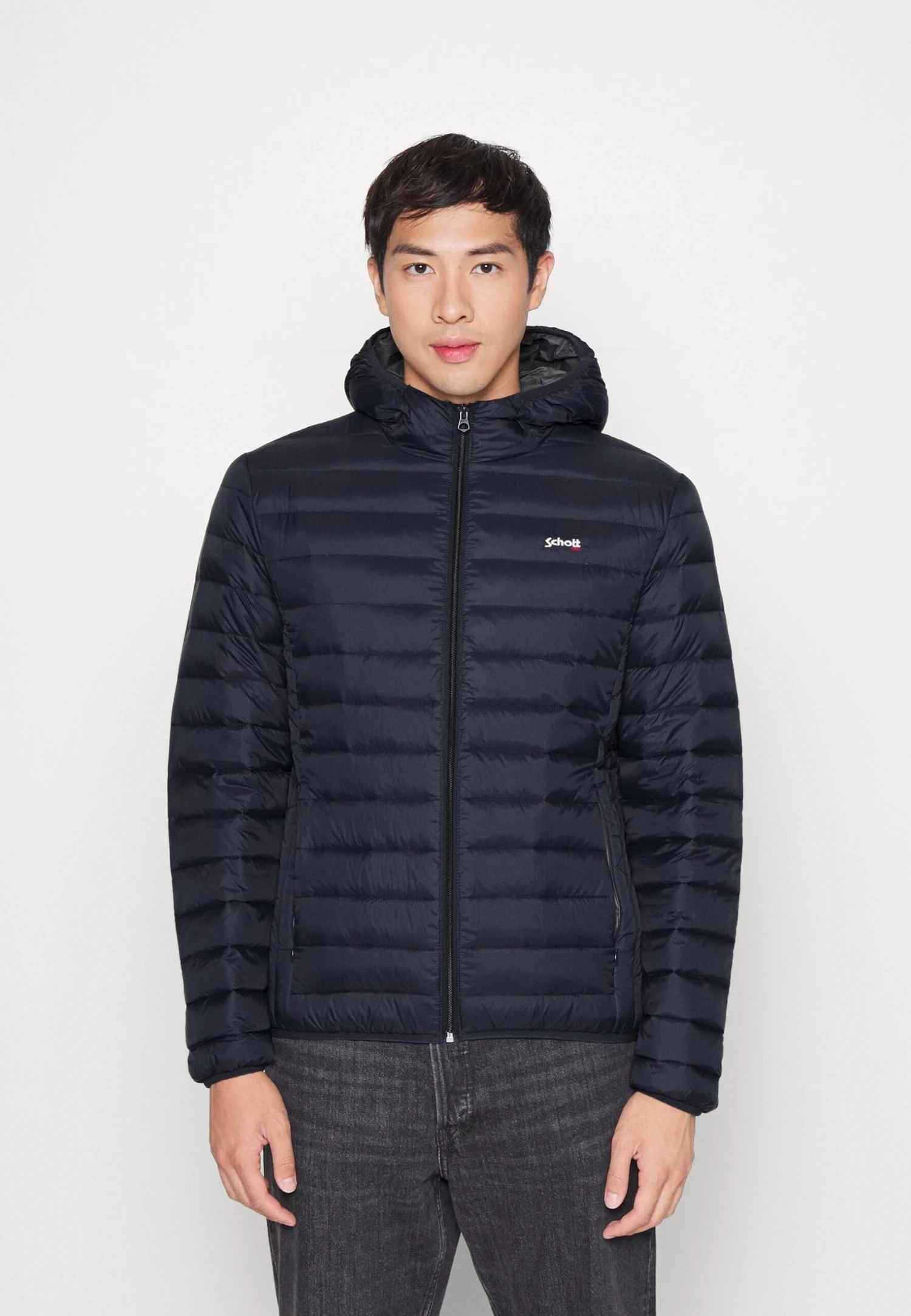 Schott Silveradors - Down Jacket - Navy 1 Schott Silveradors - Down Jacket - Navy