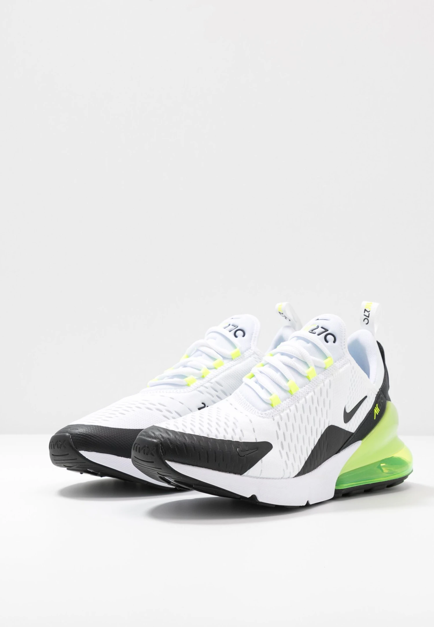 Nike Sportswear Air Max 270 Ess - Trainers - White/Black/Volt 3 Nike Sportswear Air Max 270 Ess - Trainers - White/Black/Volt - Image 3