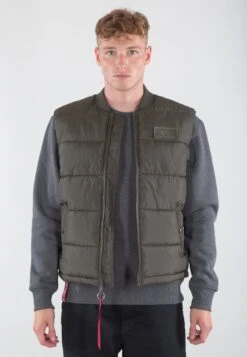 Alpha Industries Lw - Waistcoat - Dark Olive 9 Alpha Industries Lw - Waistcoat - Dark Olive -Modern Classic Shoes Store ea8c69fcd5ce4912b376e56851f8b62e