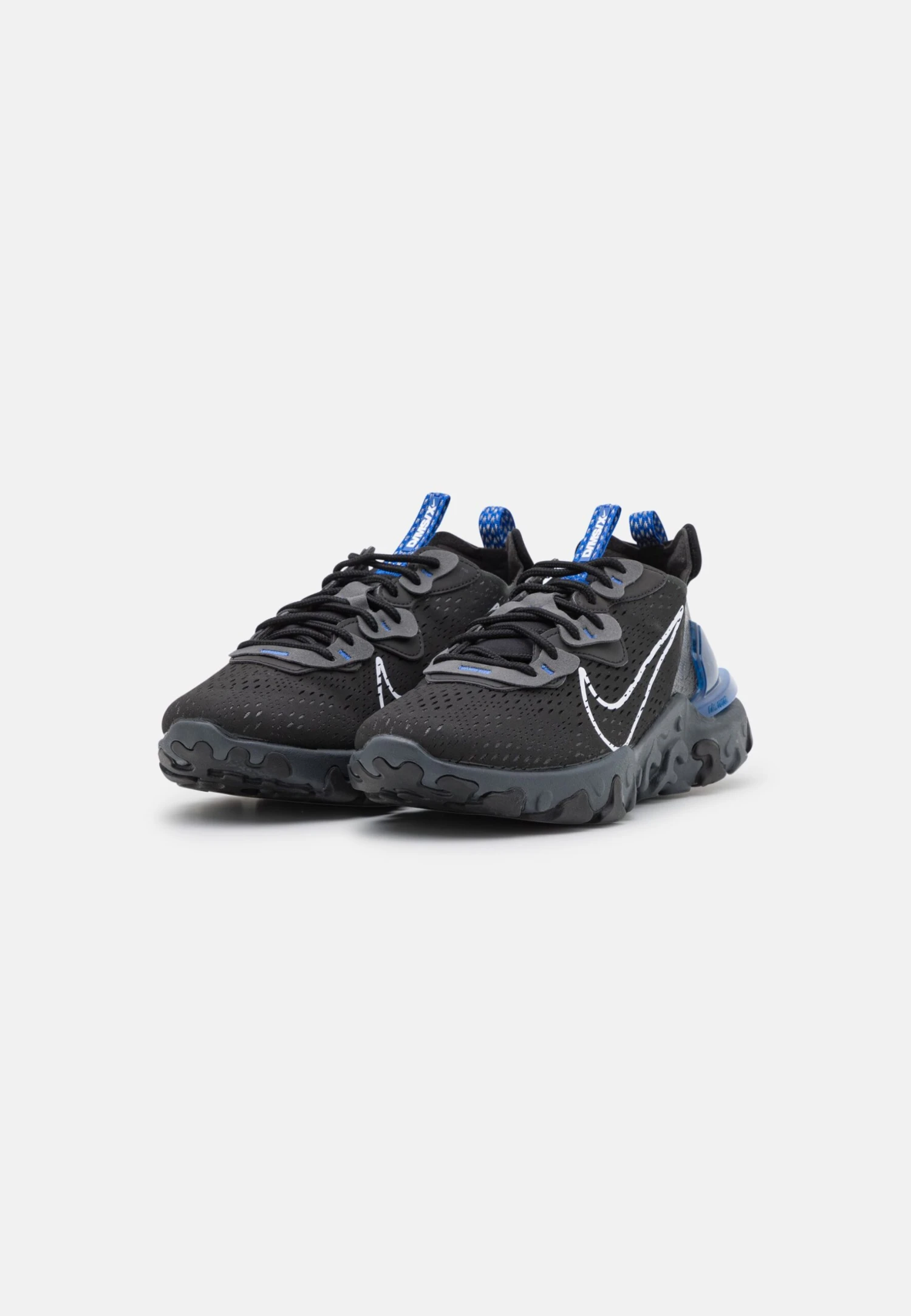 Nike Sportswear React Vision- Trainers - Black/White/Game Royal/Iron Grey 2 Nike Sportswear React Vision- Trainers - Black/White/Game Royal/Iron Grey - Image 2