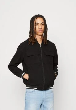 BRAVE SOUL Tristan - Bomber Jacket - Black