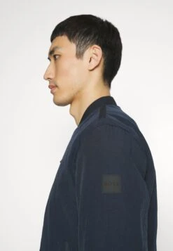 Boss Othmar - Bomber Jacket - Dark Blue -Modern Classic Shoes Store ec2e3c32ca0443e1b06ec1e9b590030f