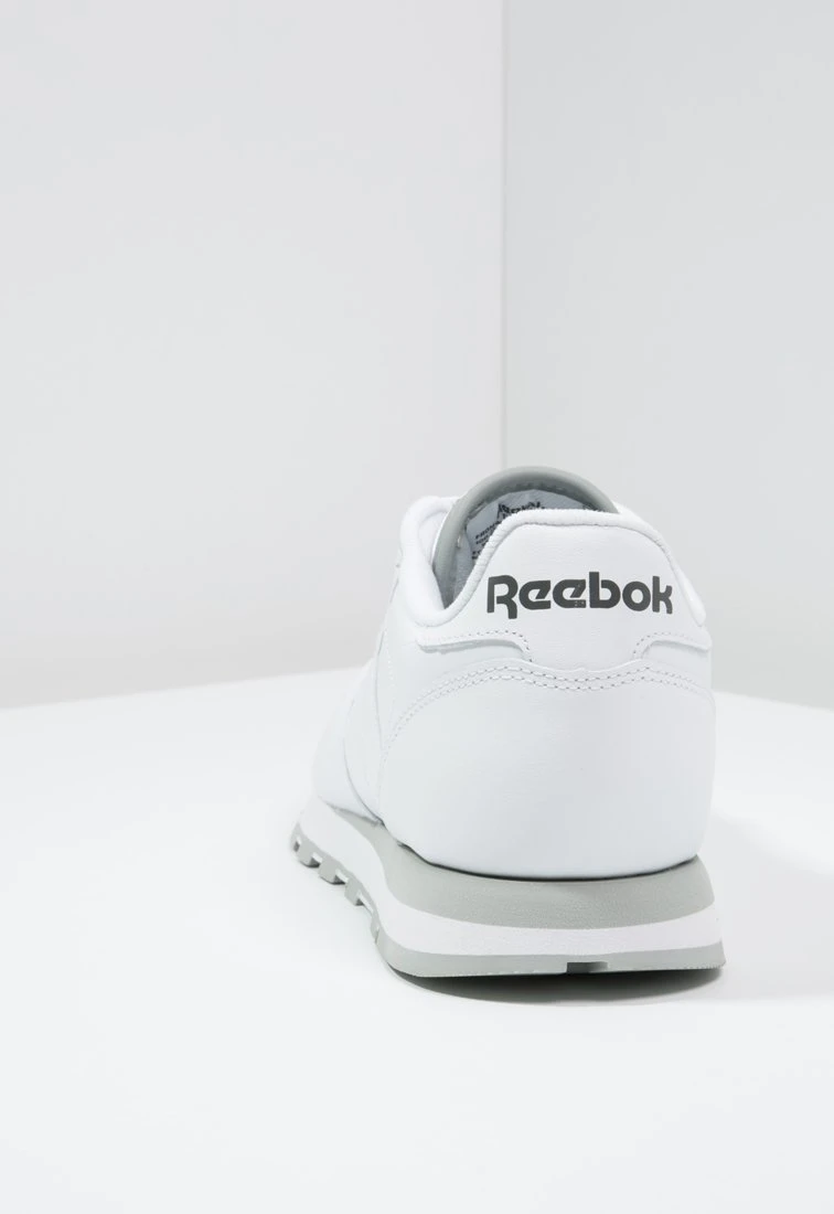 Reebok Classic CLASSIC LEATHER LOW-CUT DESIGN SHOES - Trainers - White/light Grey 4 Reebok Classic CLASSIC LEATHER LOW-CUT DESIGN SHOES - Trainers - White/light Grey - Image 4
