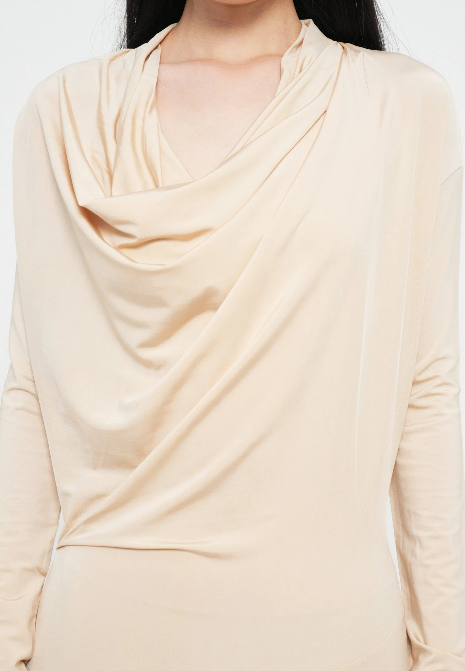 TOVE EADAN DRESS - Jersey Dress - Burnt Cream 7 TOVE EADAN DRESS - Jersey Dress - Burnt Cream - Image 7