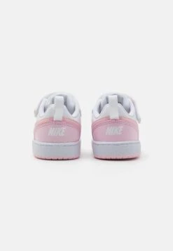 Nike Sportswear COURT BOROUGH LOW RECRAFT UNISEX - Trainers - White/pink Foam -Modern Classic Shoes Store eddb2d36979648bb88010e1c81187d63