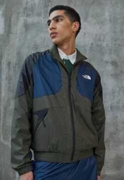 The North Face Jacket - Windbreaker - New Taupe Green/Summit Navy/Black