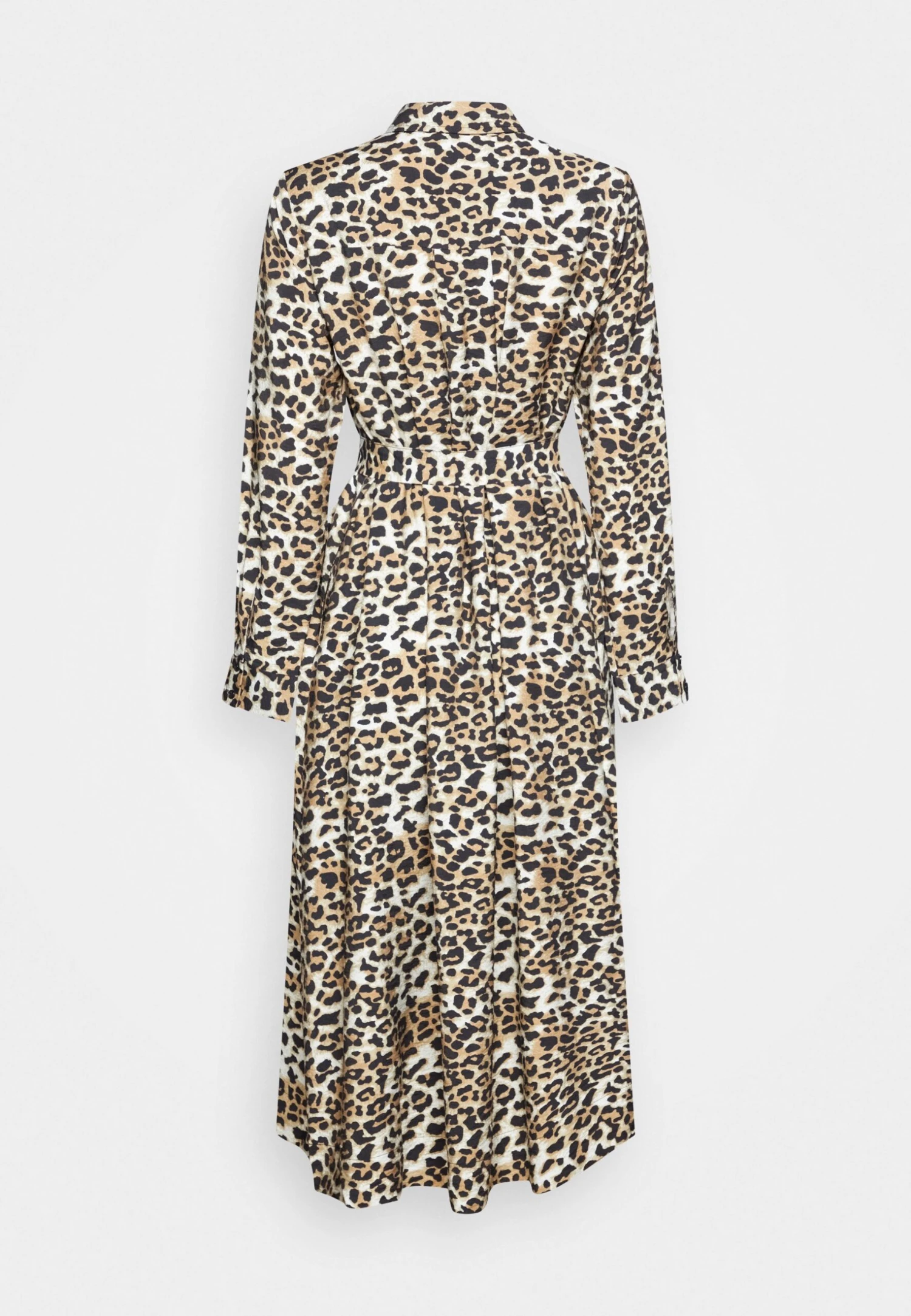 Selected Femme Slfsalli Midi Dress- Shirt Dress - Black 2 Selected Femme Slfsalli Midi Dress- Shirt Dress - Black - Image 2