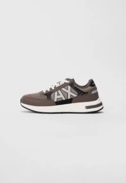 Armani Exchange DUSSELDORF - Trainers - Dark Gull Gray/driftwood/black